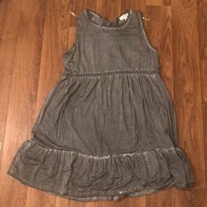Gray layer dress